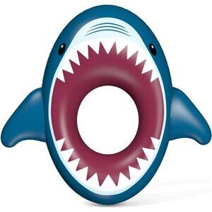 Swimming Inflatable Shark‎ Pool Floaties Water Fun Summer Beach for Kids